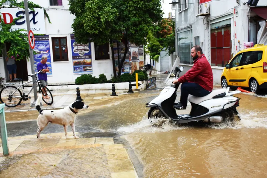 Bodrum yine sular altında 9