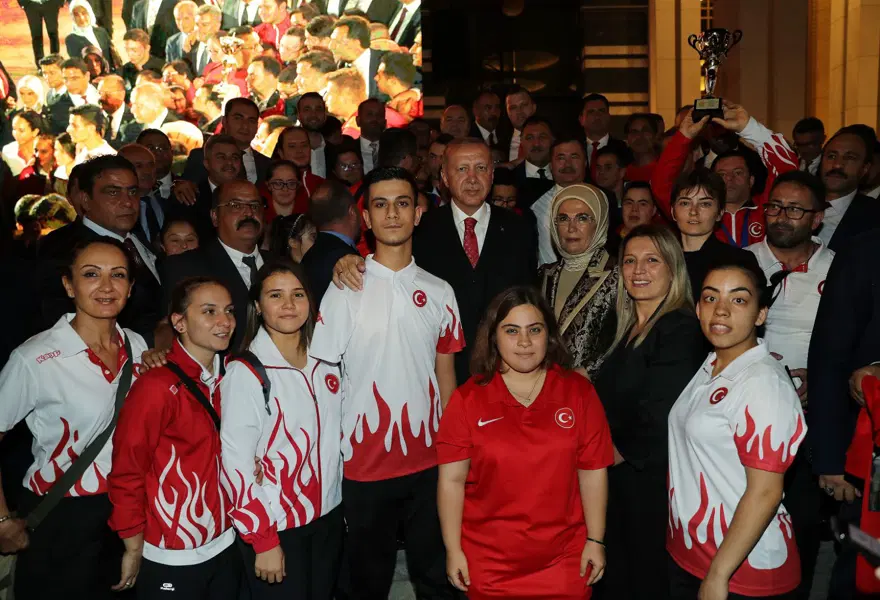 Beştepe'de 30 Ağustos Zafer Bayramı resepsiyonu 9