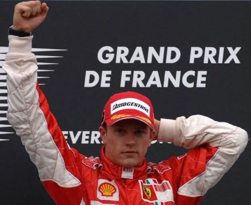 İlk yarışı Raikkonen kazandı 1 İlk yarışı Raikkonen kazandı 1