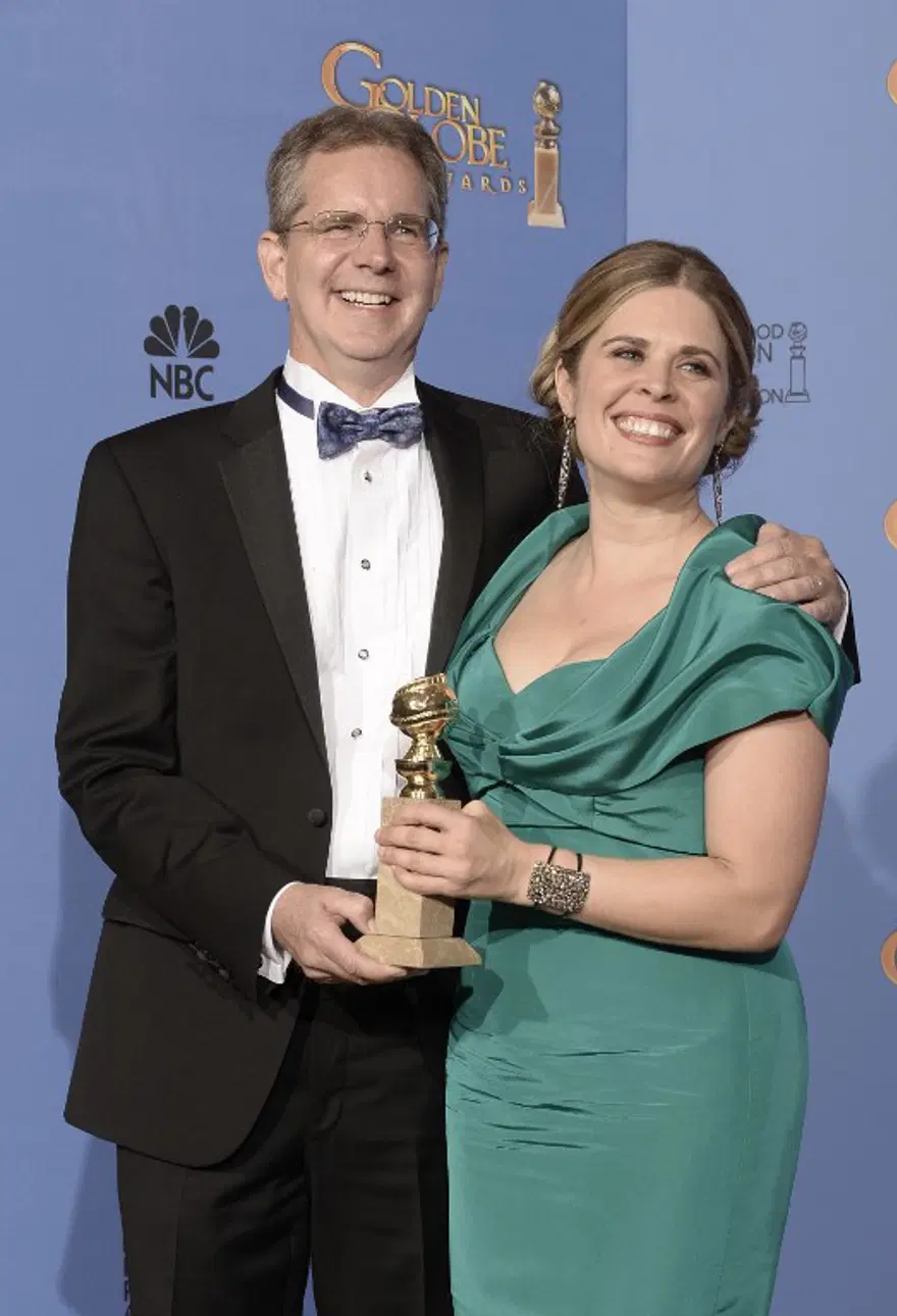 Chris Buck ve  eşi Jennifer Lee 59