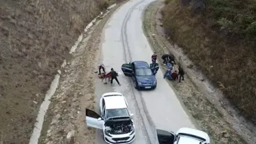 Sinop'ta film sahnelerini aratmayan operasyon