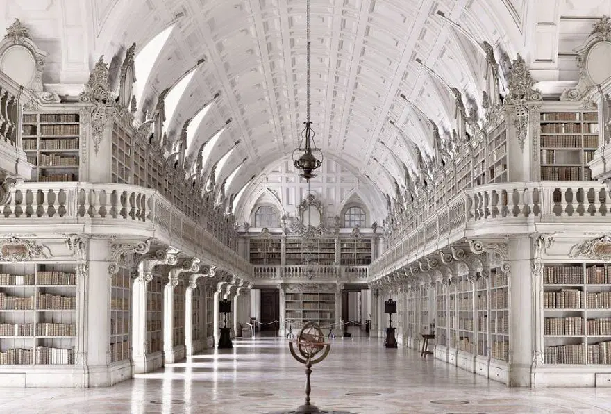 Mafra Kütüphanesi, Mafra, Portekiz 1