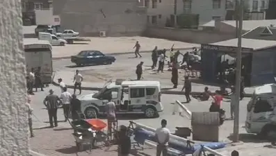 Aksaray'da taşlı sopalı borç-alacak kavgası