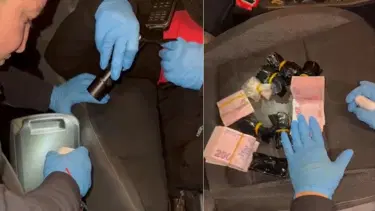 Polis bile şaşırdı: Kulaklıkla açılan gizli bölmeden uyuşturucu çıktı