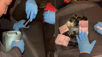 Polis bile şaşırdı: Kulaklıkla açılan gizli bölmeden uyuşturucu çıktı