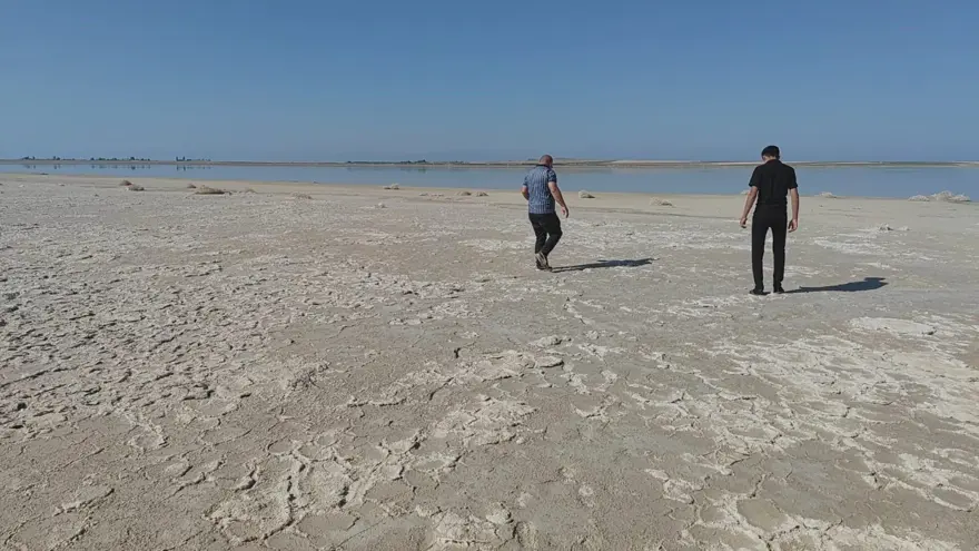 Düzensiz sulama Arin Gölü'nü yok ediyor 3 Düzensiz sulama Arin Gölü'nü yok ediyor 3