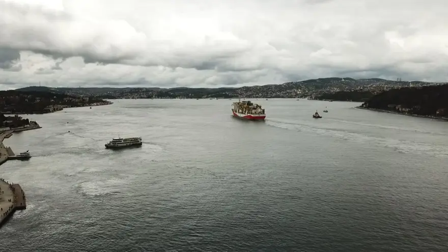 Yavuz sondaj gemisi Karadeniz'e açıldı 7