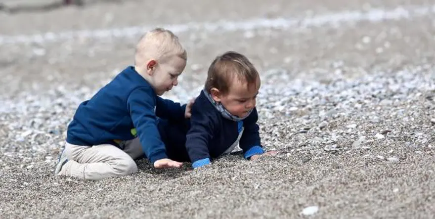 Çocuklar yüzdü, büyükler güneşlendi 5