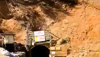 Krom madeninde göçük: 2 işçi mahsur kaldı