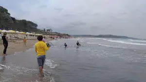 Şile'de denize girmek bugün de yasak