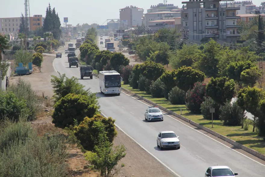 Suriye sınırına sevkiyat 16