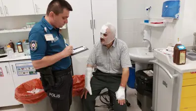 Samsun'da tenceredeki kızgın yağa su dökünce yanarak hastanelik oldu