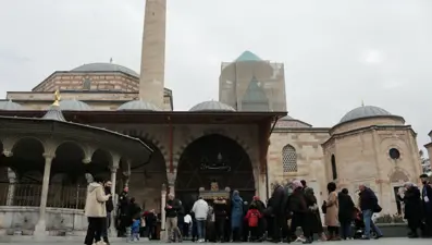 Mevlana Müzesi'ni 11 ayda yaklaşık 3 milyon ziyaretçi gezdi