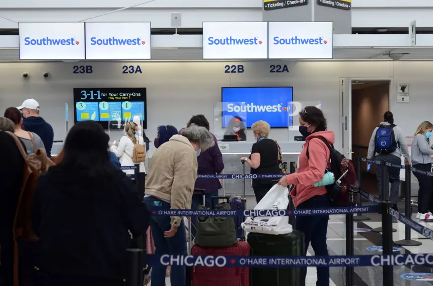 ABD’de hava yolu şirketi Southwest Airlines'in 2000’den fazla uçuşu iptal oldu ABD’de hava yolu şirketi Southwest Airlines'in 2000’den fazla uçuşu iptal oldu