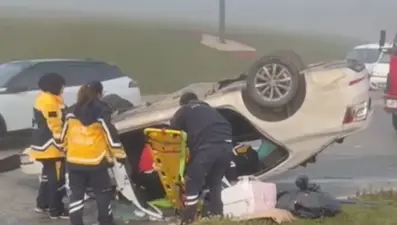 Sakarya’da feci kaza: 1 ölü, 3 yaralı