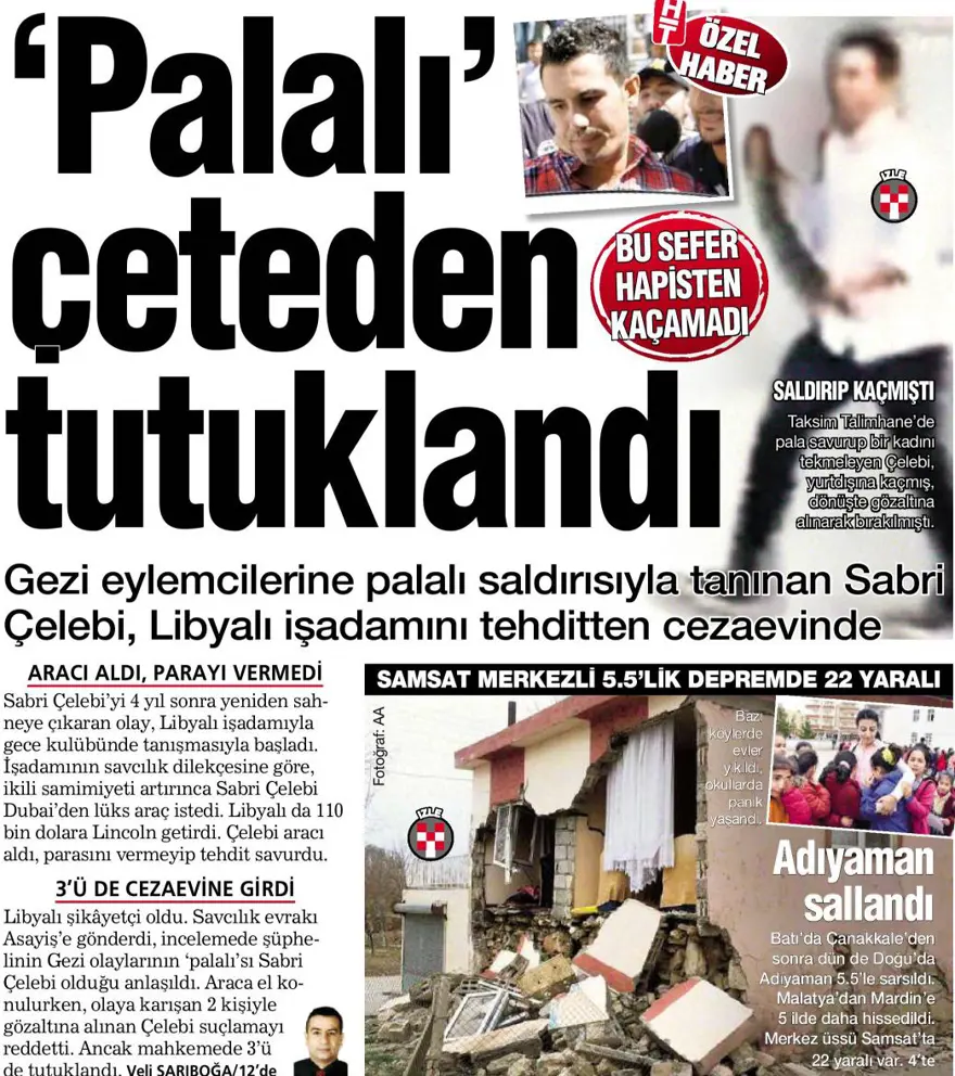 Günün gazete manşetleri - 3 Mart 2017 