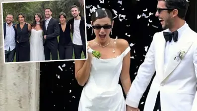 Roma'da evlendiler: Pınar Deniz ile Kaan Yıldırım nikah yemeği düzenledi