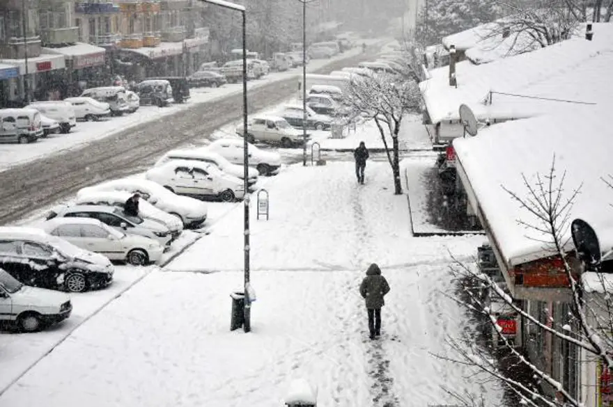 İstanbul'da kar alarmı 28