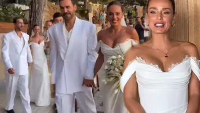 Bestemsu Özdemir ile Ersin Görkem evlendi