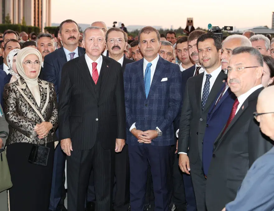 Beştepe'de 30 Ağustos Zafer Bayramı resepsiyonu 21