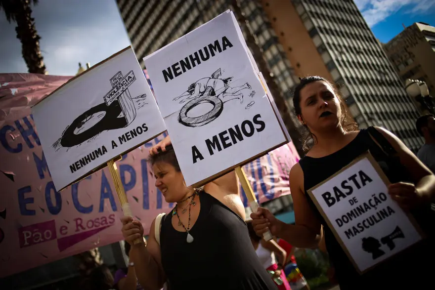 Kadınlardan yılbaşı katliamına protesto 5