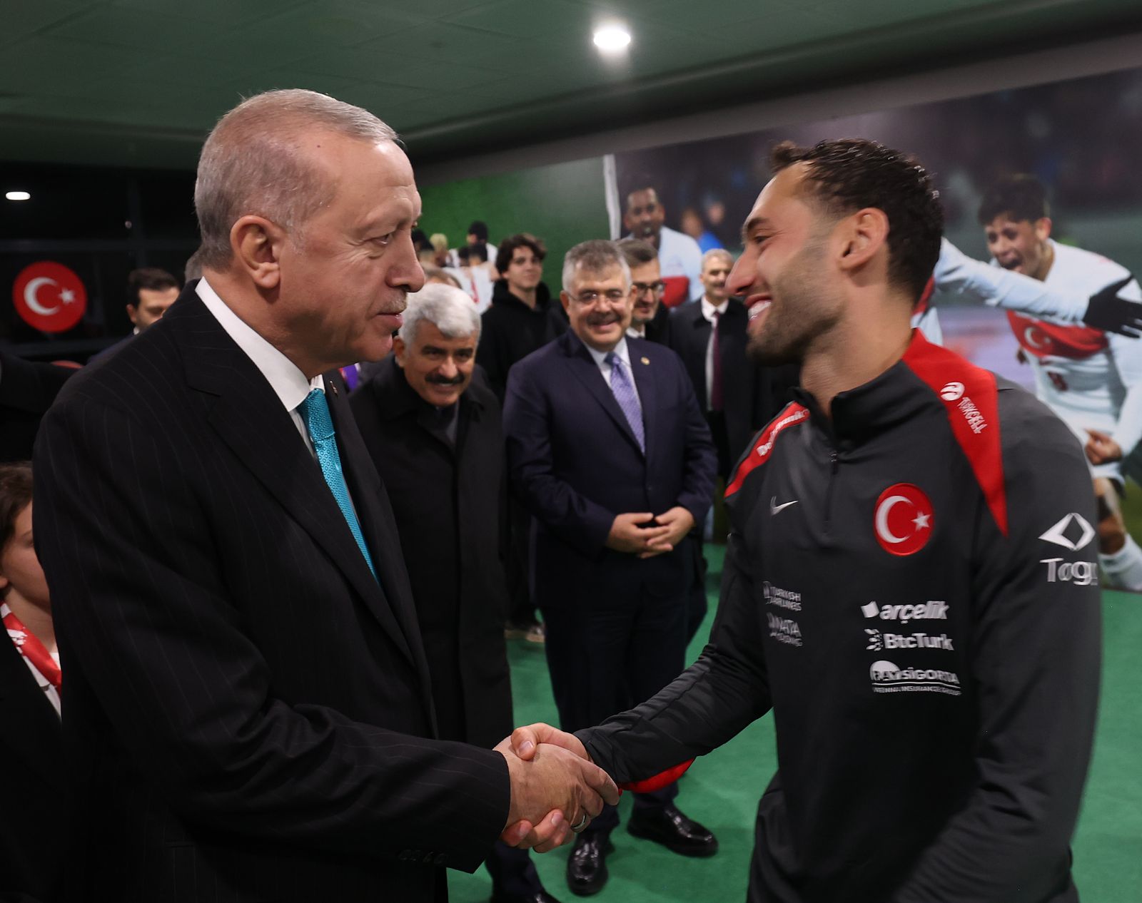 Cumhurbaşkanı Erdoğan'dan Milli Takım'a tebrik