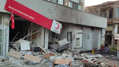 Bursa’da otelde patlama paniği