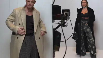 Hadise ile Kerem Bürsin Milano Moda Haftası'nda