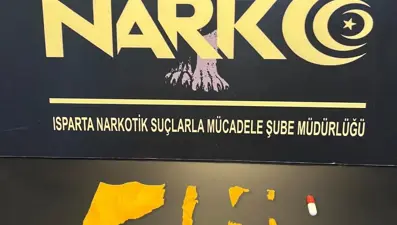 Isparta’da uyuşturucu operasyonu: 2 gözaltı