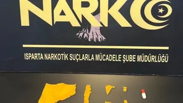 Isparta’da uyuşturucu operasyonu: 2 gözaltı