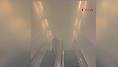 Akasya AVM’de yangın paniği