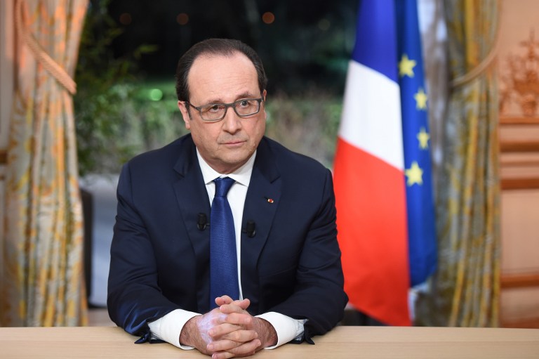Hollande: Trump'a güçlü bir yanıt vermemiz lazım