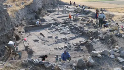 Yozgat Çadır Höyük'te arkeolojik kazılar
