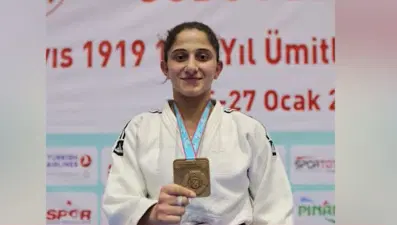 Milli judocu Avrupa Şampiyonu oldu