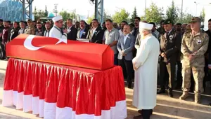 Kazada hayatını kaybeden uzman çavuş son yolculuğuna uğurlandı