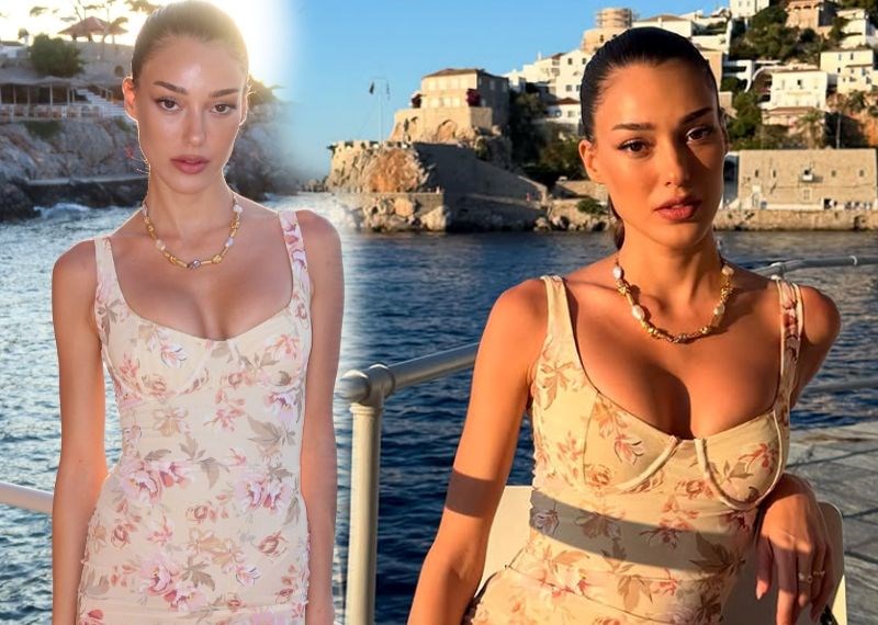 Dilan Çiçek Deniz'den tatil pozları: Sevgilisi kayıtsız kalamadı