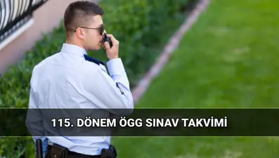 EGM ÖGG sınavı ne zaman? 115. dönem Özel Güvenlik Görevlisi sınav giriş belgesi yayımlandı mı, sonuçlar hangi tarihte açıklanacak? 2025 ÖGG sınav takvimi