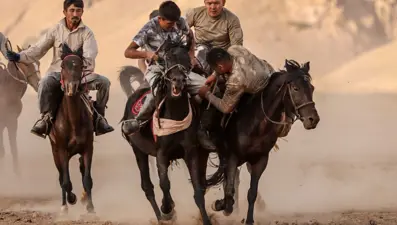 Van'daki Kırgız Türkleri ülkelerinin 31. bağımsızlık yıl dönümünü kutladı