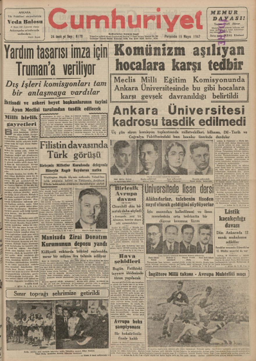 Tarihte bugünün gazete manşetleri (15 Mayıs) 27