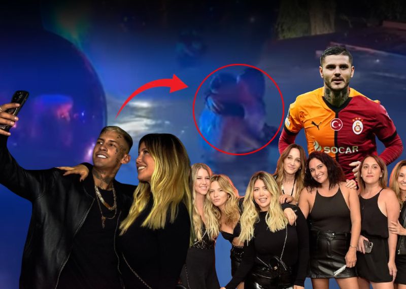 Icardi'den ayrılan Wanda Nara'nın doğum gününden yeni fotoğraflar: Sabaha kadar partiledi, sevgilisiyle havuza atladı