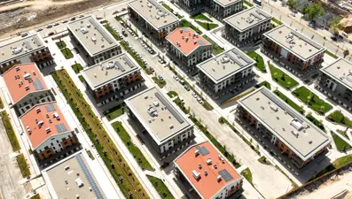 Bakan Kurum paylaştı: Azerbaycan Mahallesi ve Ebrar Sitesi yeniden inşa edildi