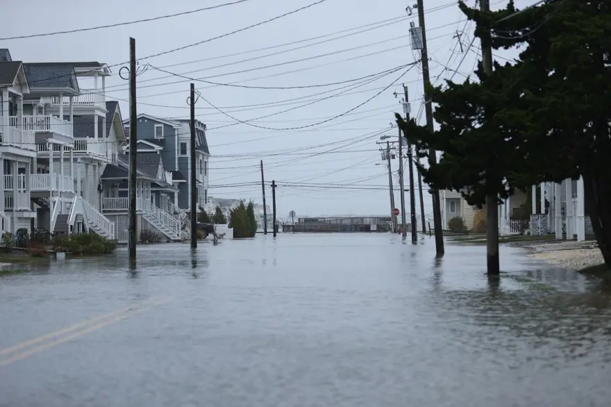 ABD'yi "nor’easter" vurdu 1 ABD'yi "nor’easter" vurdu 1