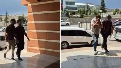 Marketten et çalan baba-oğul tutuklandı