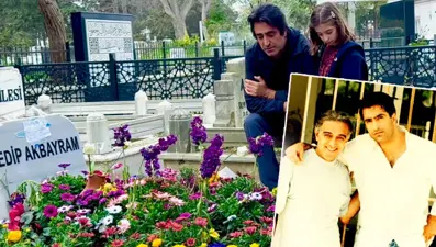 Mahsun Kırmızıgül, Edip Akbayram'ın mezarını ziyaret etti: İçimde bir şeyler koptu