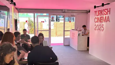 Cannes Film Festivali'nde Türkiye standına yoğun ilgi