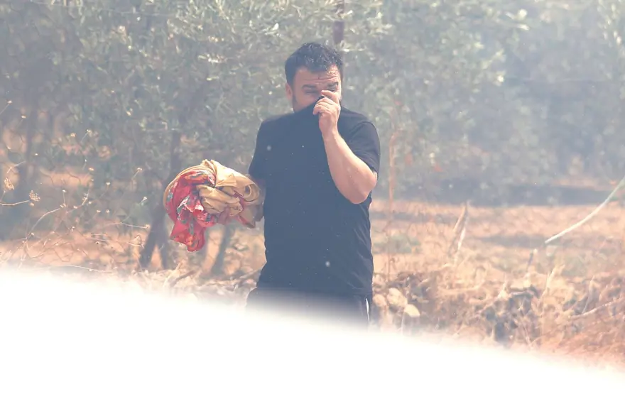 Antalya Manavgat'ta orman yangını 10