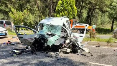 Marmaris'te 4 araçlık zincirleme kaza