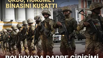 Bolivya'da darbe girişimi: Halk meydanlara döküldü, ordu komutanı tutuklandı