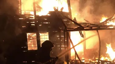 Ordu'da iki katlı ahşap evde yangın