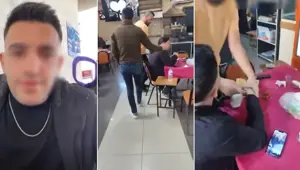 25 yıl hapisle aranan firariyi, canlı yayındaki sokak tabelası yakalattı